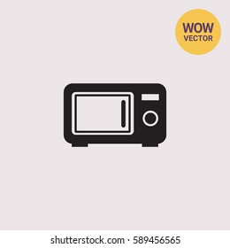 Microwave oven icon