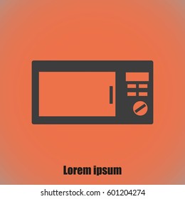 Microwave oven icon