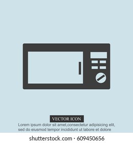 Microwave oven icon