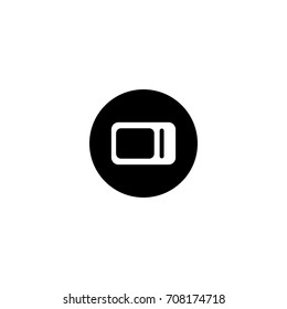 Microwave oven icon