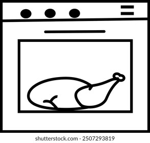 Icono de horno de microondas. Icono de electrodoméstico de cocina. Icono simple del horno de microondas para las Plantillas