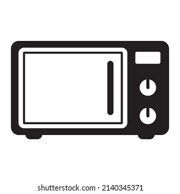 Microwave oven icon. Simple microwave oven icon for templates, web design and infographics.