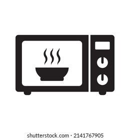 Microwave oven icon. Simple microwave oven icon for templates, web design and infographics.