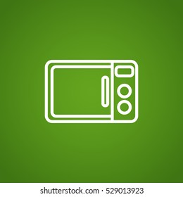  Microwave oven icon Vector.