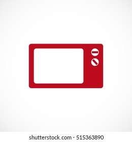 Microwave oven icon, vector best flat icon, EPS