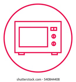 Microwave Oven linear icon