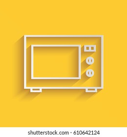 Microwave Oven linear icon