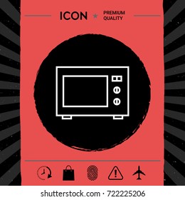 Microwave Oven linear icon