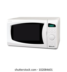 Microwave oven vector