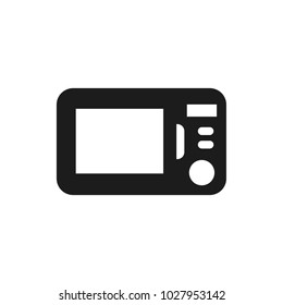 microwave oven vector icon
