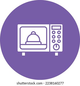 Microwave Oven vector icon. Can be used for printing, mobile and web applications.