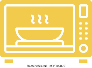 Microwave Oven vector icon. Can be used for printing, mobile and web applications.