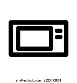 Microwave Oven Vector icon which is suitable for commercial work and easily modify or edit it

