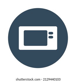 Microwave Oven Vector icon which is suitable for commercial work and easily modify or edit it

