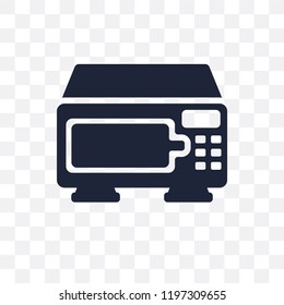 Microwave transparent icon. Microwave symbol design from Electronic devices collection.