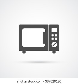 Microwave trendy icon. Vector illustration