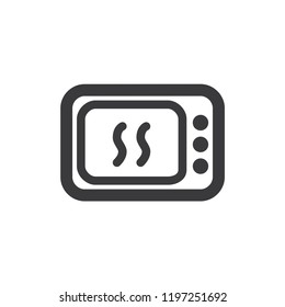 Microwave vector icon