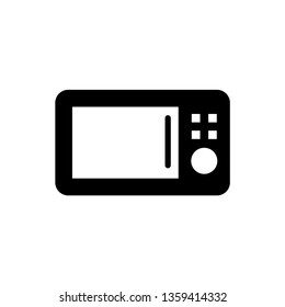 Microwave vector icon from appliances set.