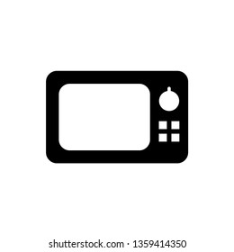 Microwave vector icon from appliances set.