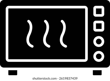 Microwave vector icon. Can be used for printing, mobile and web applications.