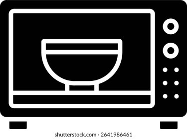 Microwave vector icon. Can be used for printing, mobile and web applications.