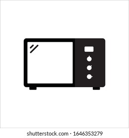 Microwave vector icon. Microwave flat sign design. Microwave symbol pictogram 