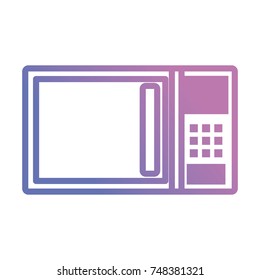 microwave  vector illustration