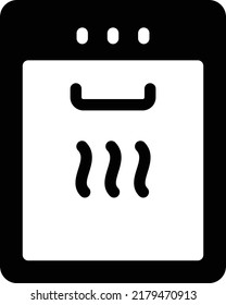microwave Vector illustration on a transparent background.Premium quality symbols.Glyphs vector icon for concept and graphic design.