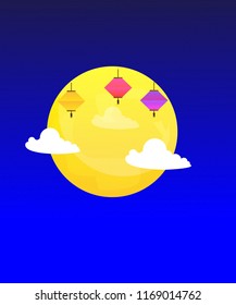 Mid Autumn Illustration