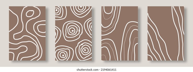 Mid Century Abstract Beige Line Printable Wall Art. Boho Abstract Wall Art Prints. Modern Mid Century Art Poster. Boho Printable Art