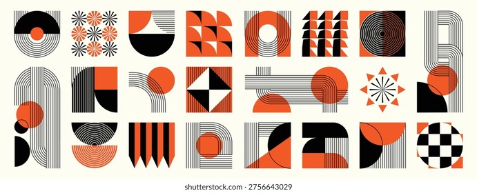 Vector Formas geométricas abstractas