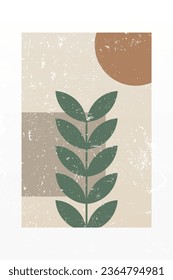 Mid Century Modern Boho Wall Art. Boho Print Wall Decor. Printable Abstract Geometric Wall Art Decoration