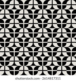 Mid century modern floral pattern vector. Repeated and decorative design that can be used for packaging, decorating, interior design, wallpapers and more.	
