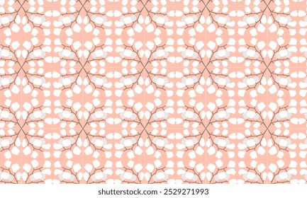 Mid century modern seamless pattern element leaves, can bbe applied to anything that need pattern like wallpaper, package, background website, fabric or clothes