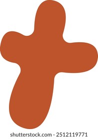 Ilustración vectorial de forma moderna de mediados de siglo