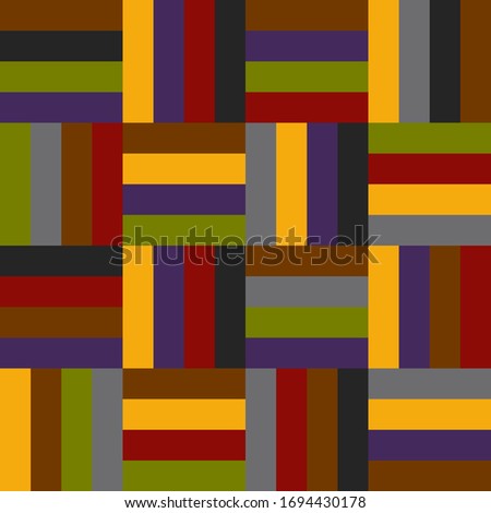 Mid century retro pattern. Graphic design geometric shapes.