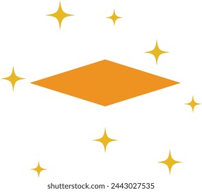 Mid Century Formen mit einfachem Design. Vektorgrafik auf weißem Hintergrund.