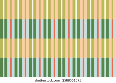 Mid century stripes simple pattern design