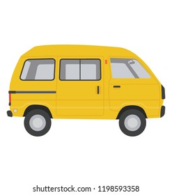 
Mid Size vehicle for carrying passengers and for traveling known as van
