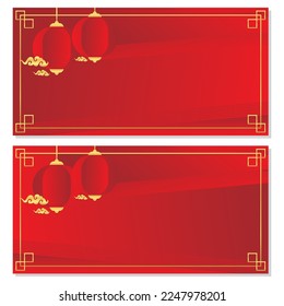 mid-autumn festival chinese new year background with lantern