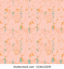Mid-century geometric abstract pattern with simple shapes and beautiful color palette. Simple geometric pattern composition, best use in web design, business card, invitation, poster, textile print.