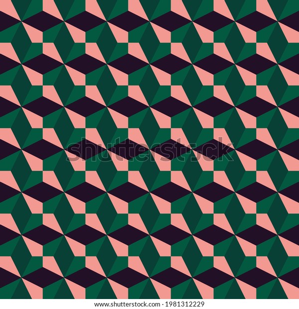 Mid-century geometric abstract pattern with simple\
shapes and beautiful color palette. Simple geometric pattern\
composition, best use in web design, business card, invitation,\
poster, textile\
print.
