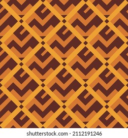 Mid-century geometric orange halloweenabstract pattern with simple shapes and beautiful color palette. Simple geometric pattern ,Seamless abstract pattern with the image of geometric shapes and lines.