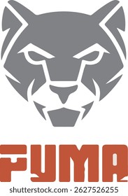 Mid-century Modern Eagle animale logo
