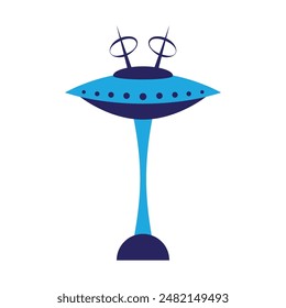 Mid-Century Space Age Icon Illustrations, featuring retro-futuristic designs perfect for vintage and sci-fi themes