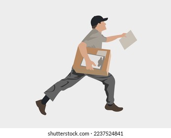 midco courier mail delivery parcel delivery service angle