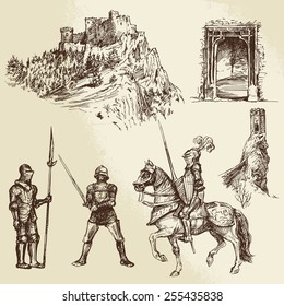 middle age knights