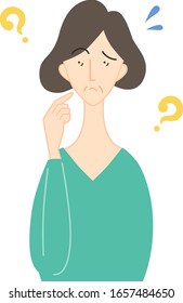 middle aged woman who is getting forgetful