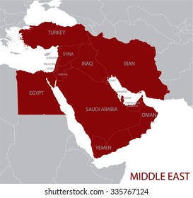 Middle East Map