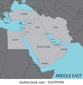 Middle East Map